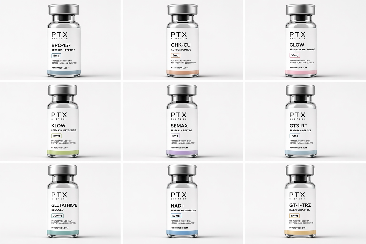 PTX Biotech product vial preview